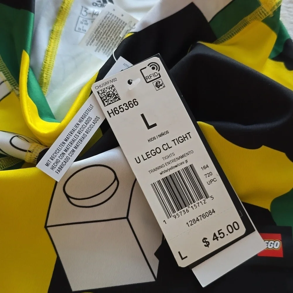 Adidas KS355 Kids' Classic LEGO® Sports Tights